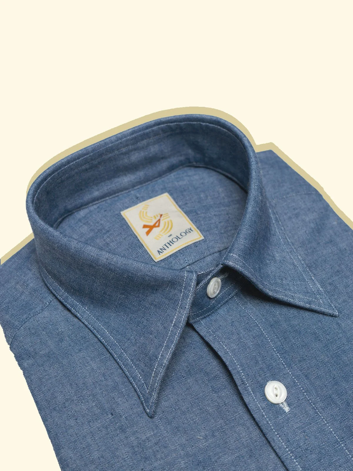 Workman Indigo Raw Chambray Shirt — The Anthology
