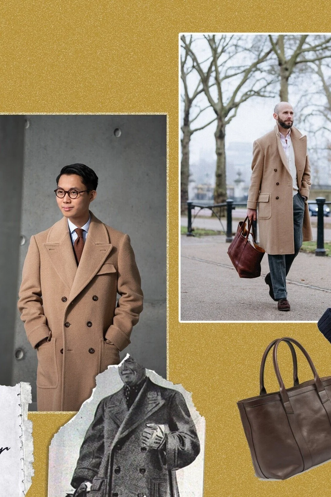 Anthology x Permanent Style Polo Coat in Camelhair