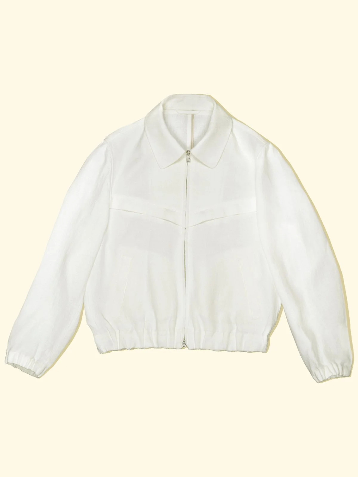 Wingman Blouson - White Wing — The Anthology