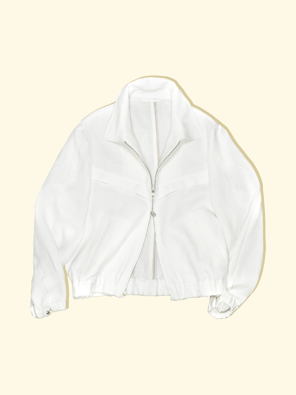 Wingman Blouson - White Wing