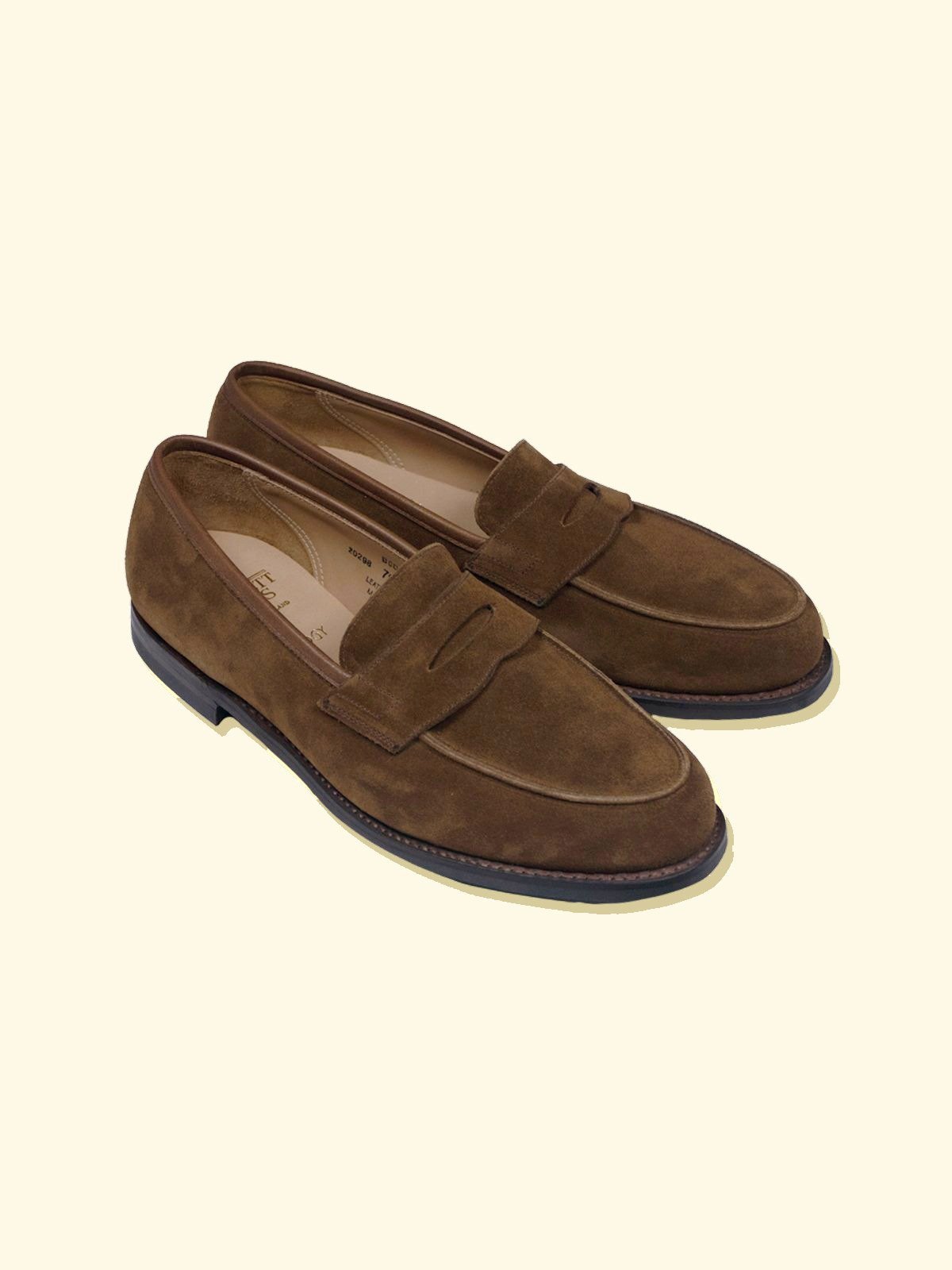 Brown Suede Loafer