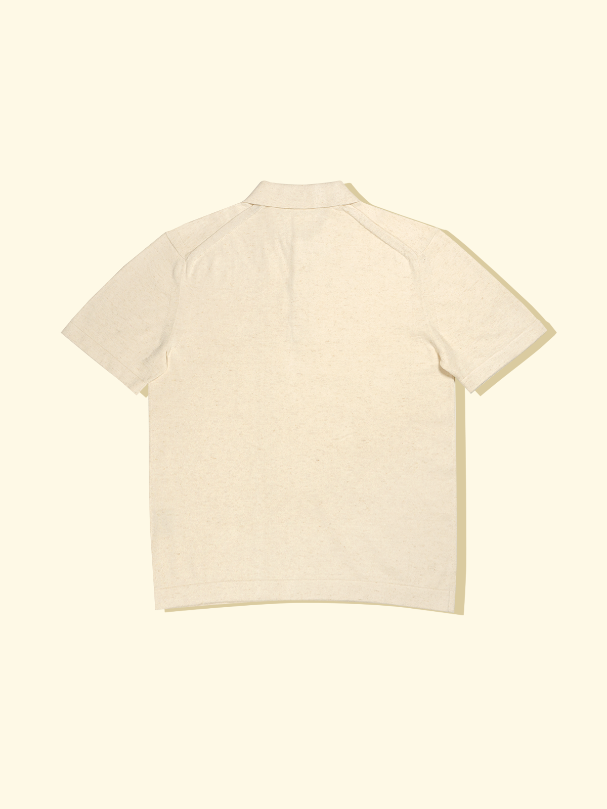 Cotton Knit Short-Sleeve Polo オリーブ 1 Drake's Olive Knitted Linen-Cotton Short-Sleeve Polo Shirt