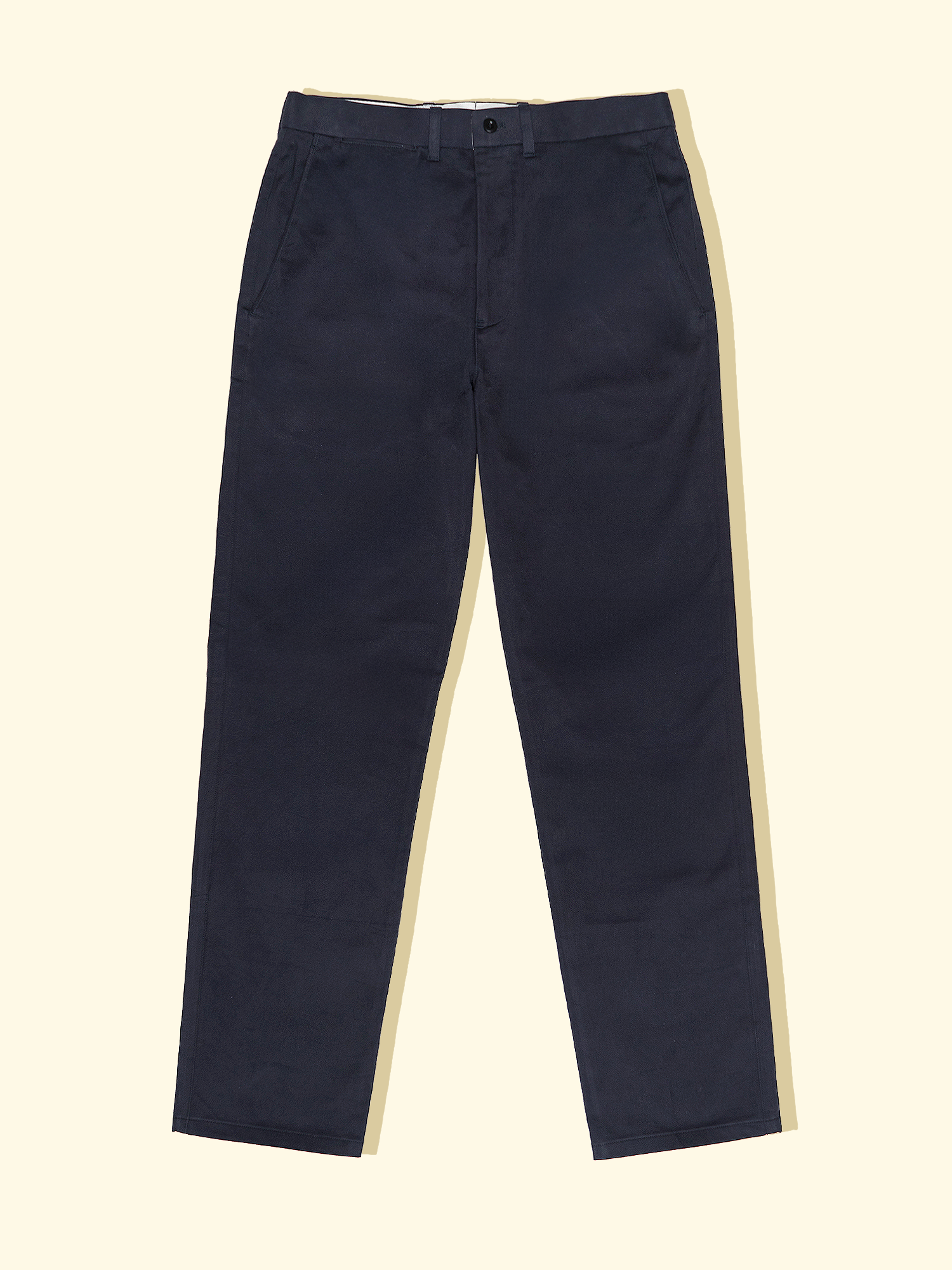 Flat Front Dress Chinos - Navy