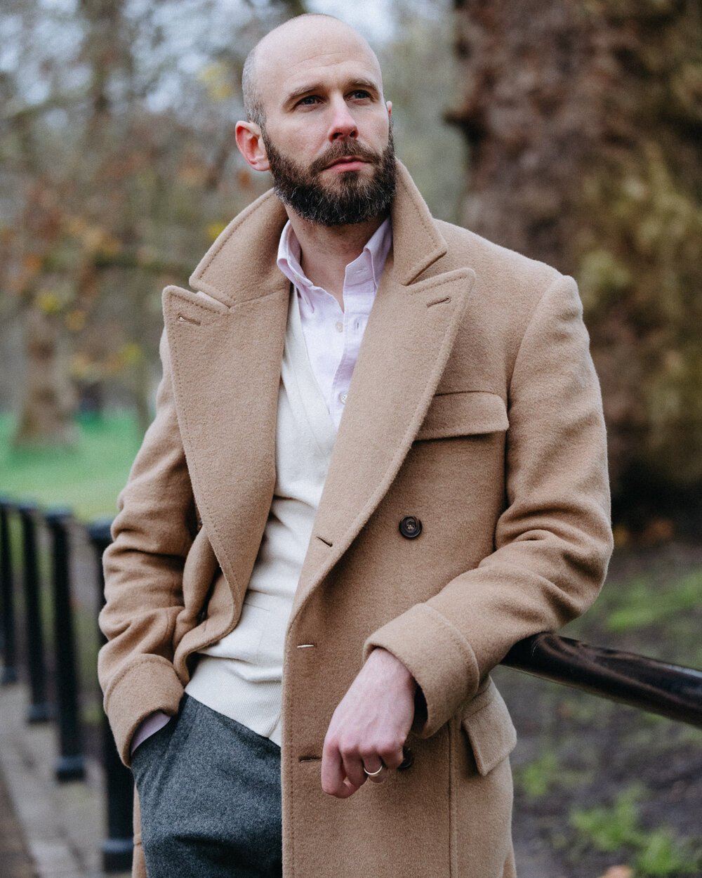 Anthology x Permanent Style Polo Coat in Camelhair — The Anthology