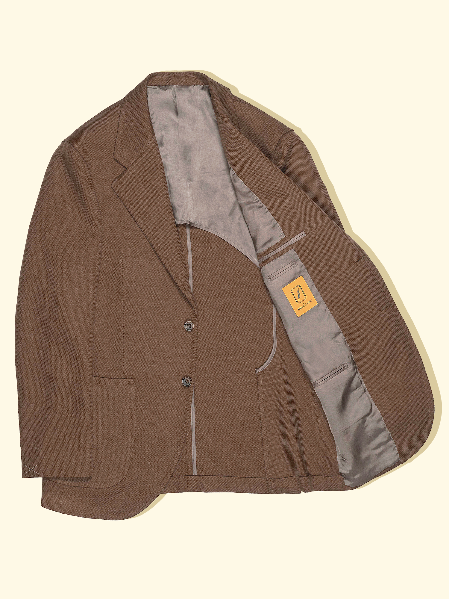 dezert sport 田中オム　archive スウェードジャケット Natural Flex Wool Twill Sport Jacket - Toffee — The Anthology