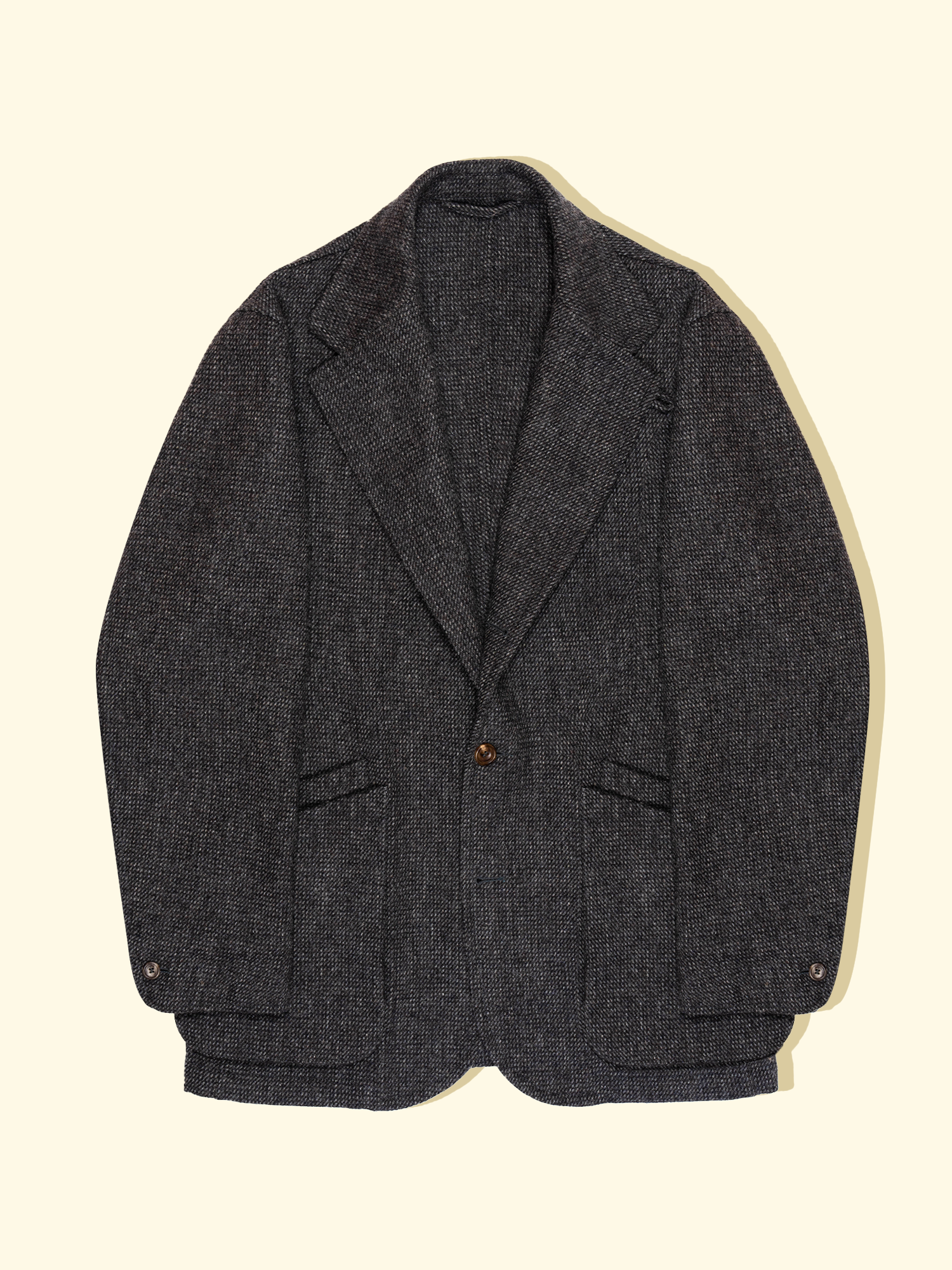 Lumignon tweed fur  jacket【ダークグレー】 Lumignon tweed fur jacket【ダークグレー】♥ Lumignon tweed fur