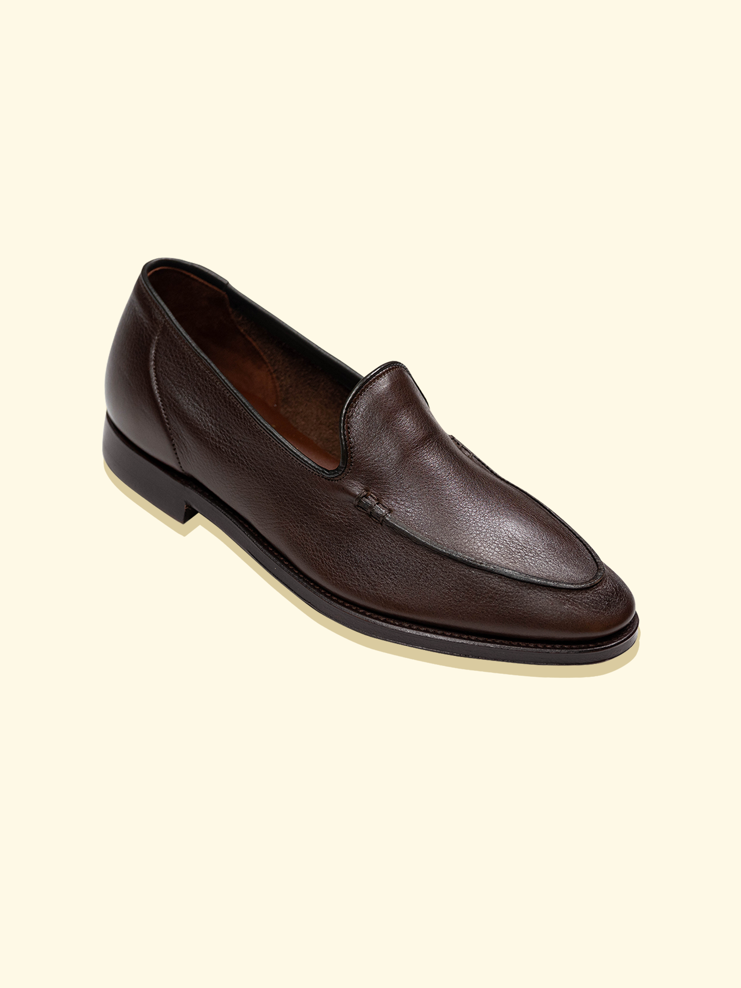 Torbay Loafers by Crockett & Jones for The Anthology - Brown Milled Calf