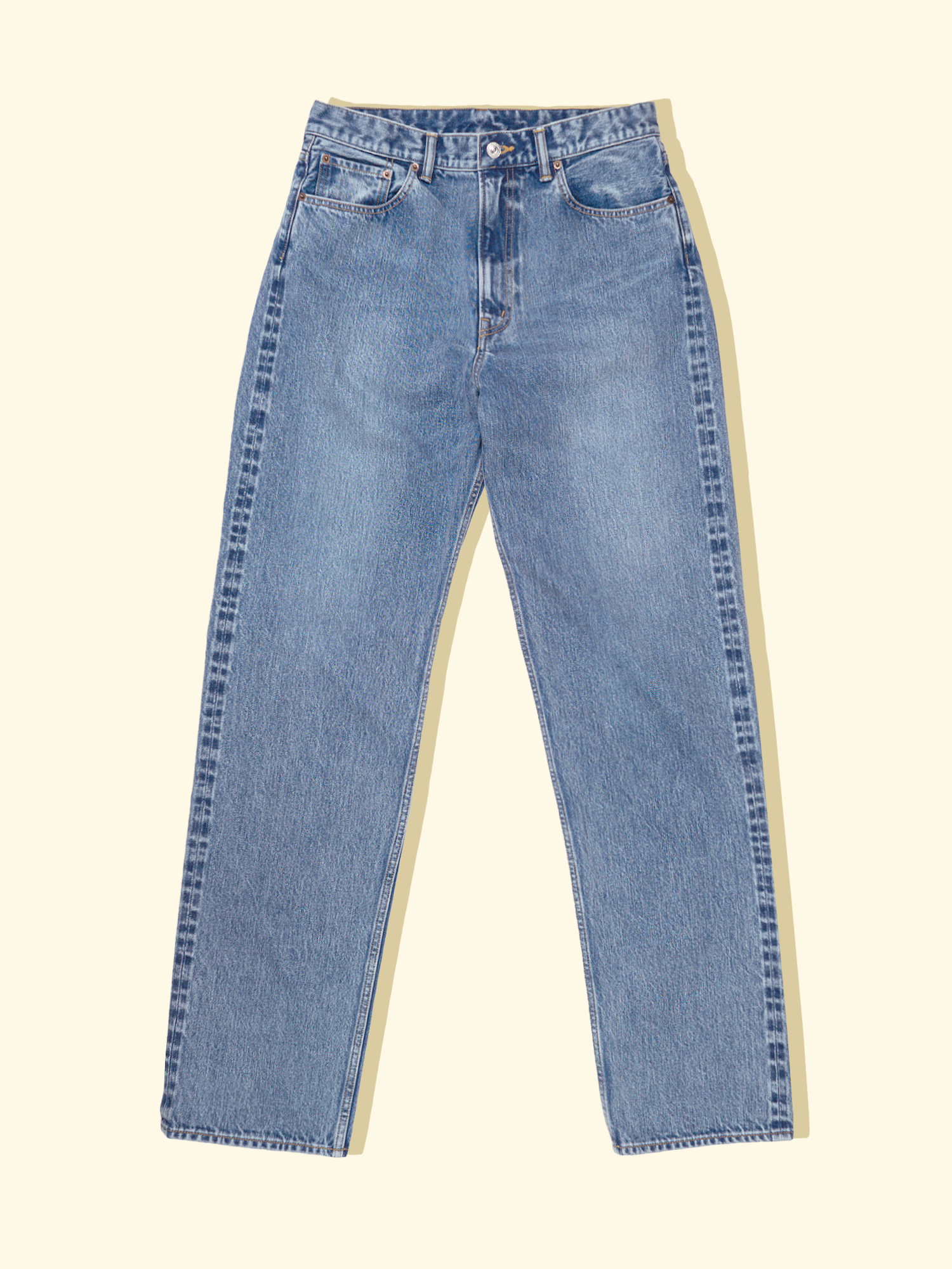 Medium Wash Denim - Faded Blue