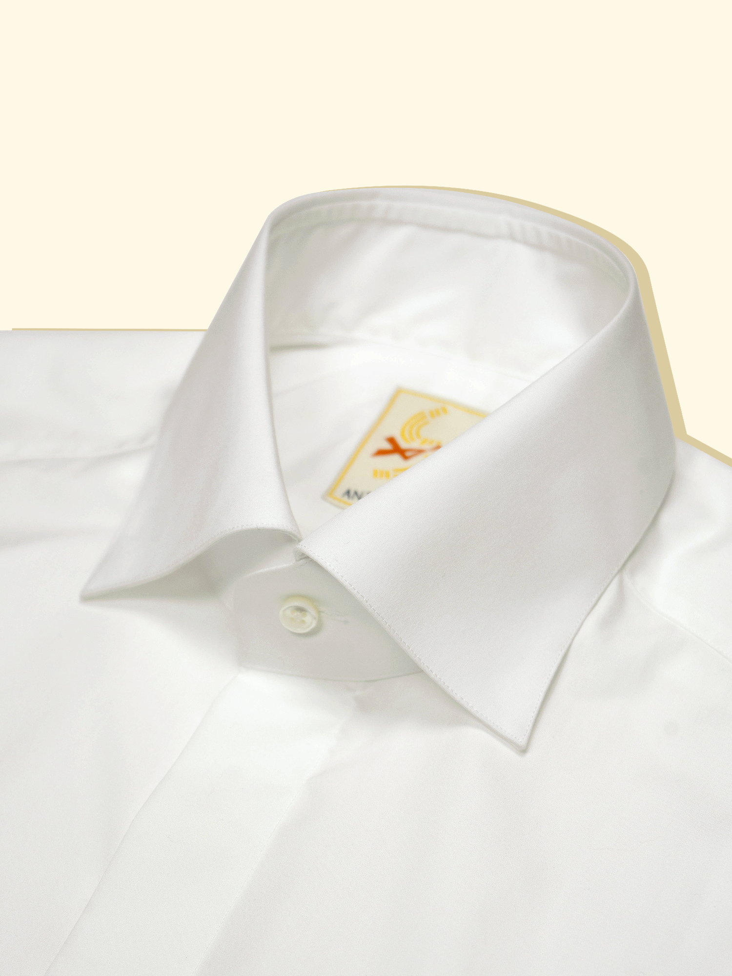 White Fly Front Dinner Shirt — The Anthology
