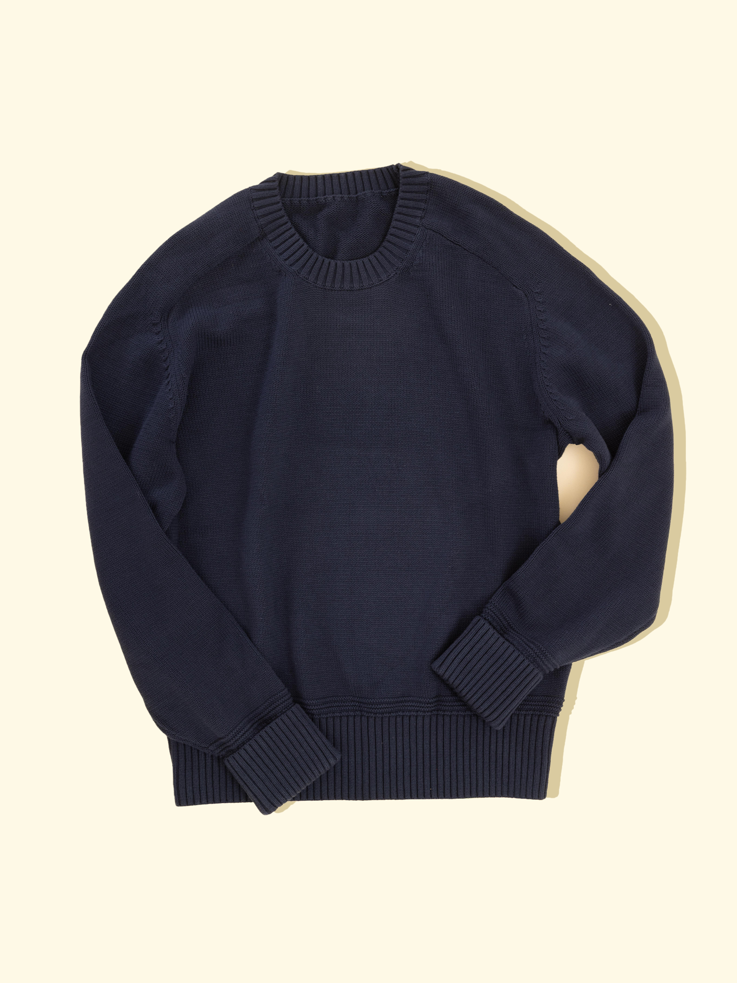 Knitted Sweater - Poseidon Blue