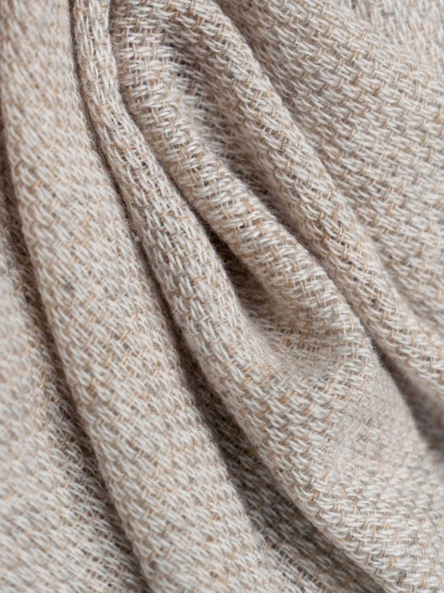 Wool/Cashmere Lightweight Scarf - 'Snakeskin' — The Anthology