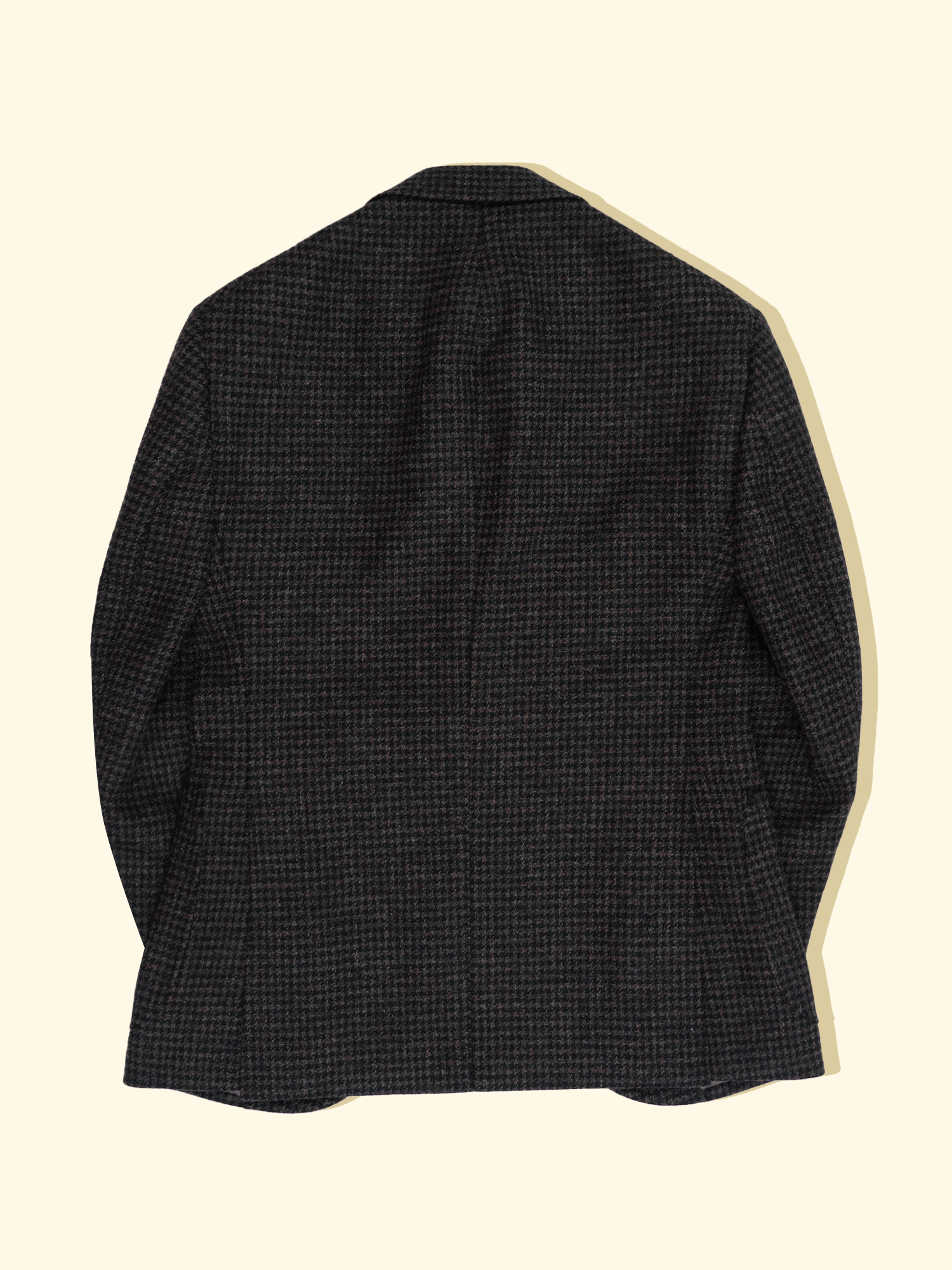 Wool Tweed Sport Jacket - Brown/Black Houndstooth — The Anthology