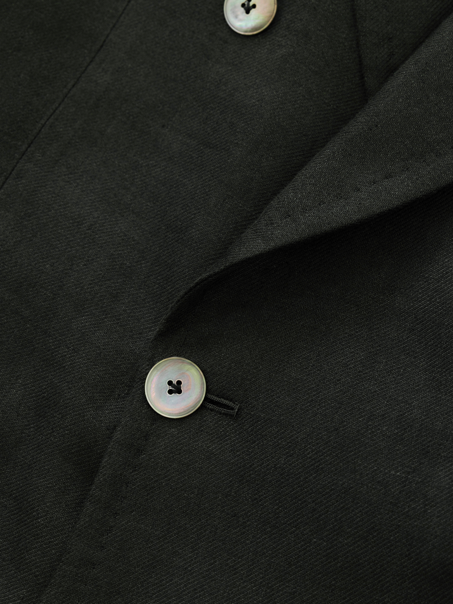Linen Sport Jacket - Midnight Green — The Anthology