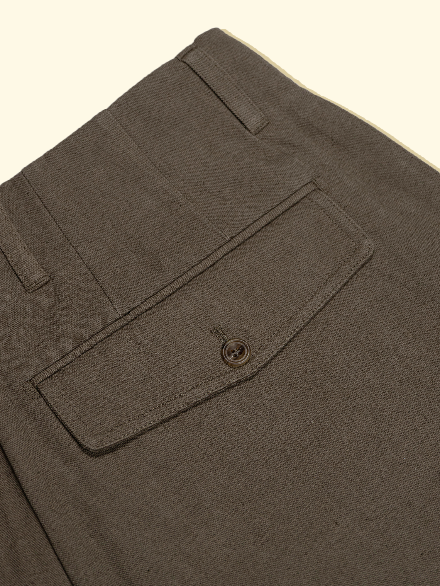 Cotton/Linen/Ramie Box Front Shorts - Soil — The Anthology