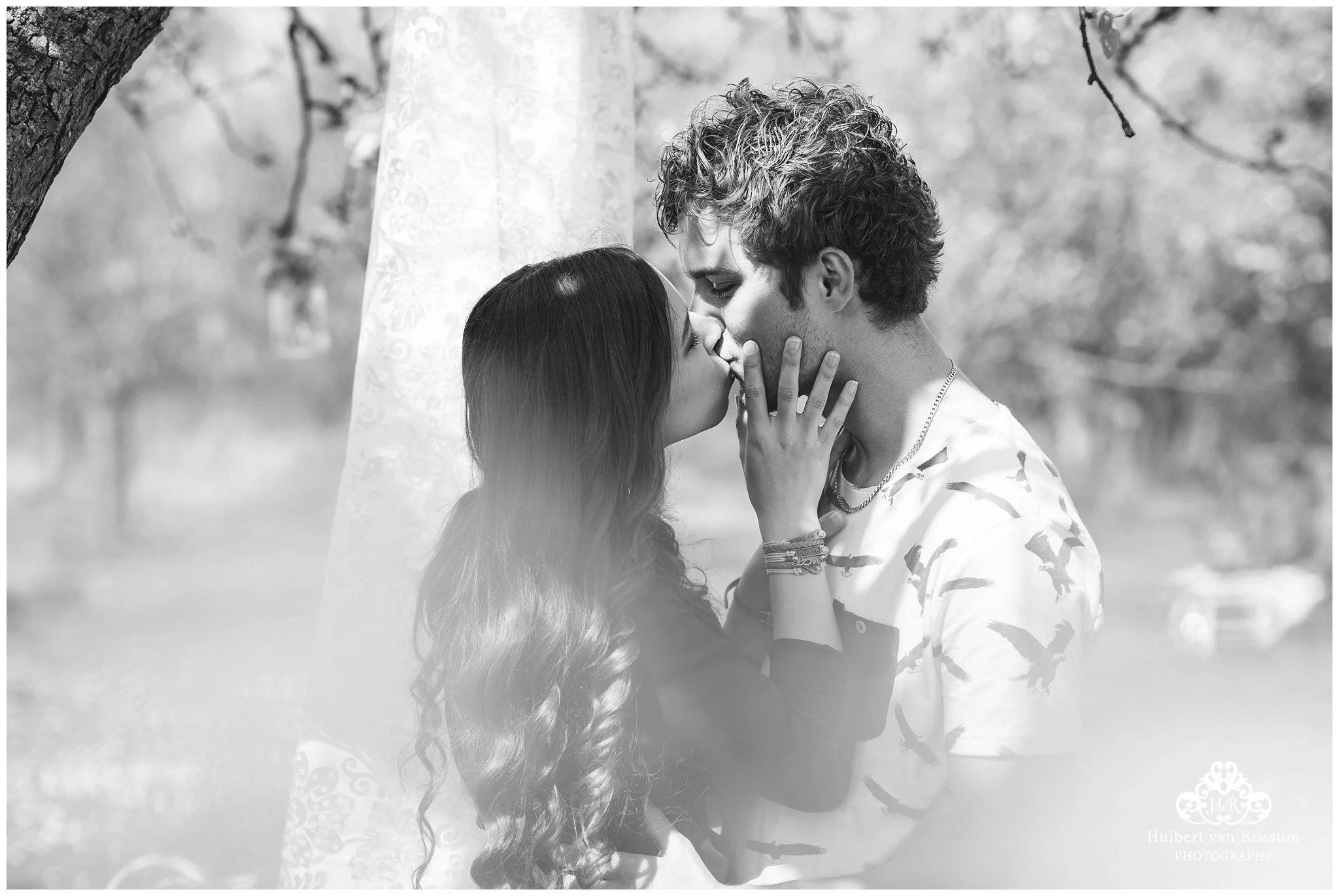 Gestylde loveshoot in de Peerdegaerdt met JP en Elienne