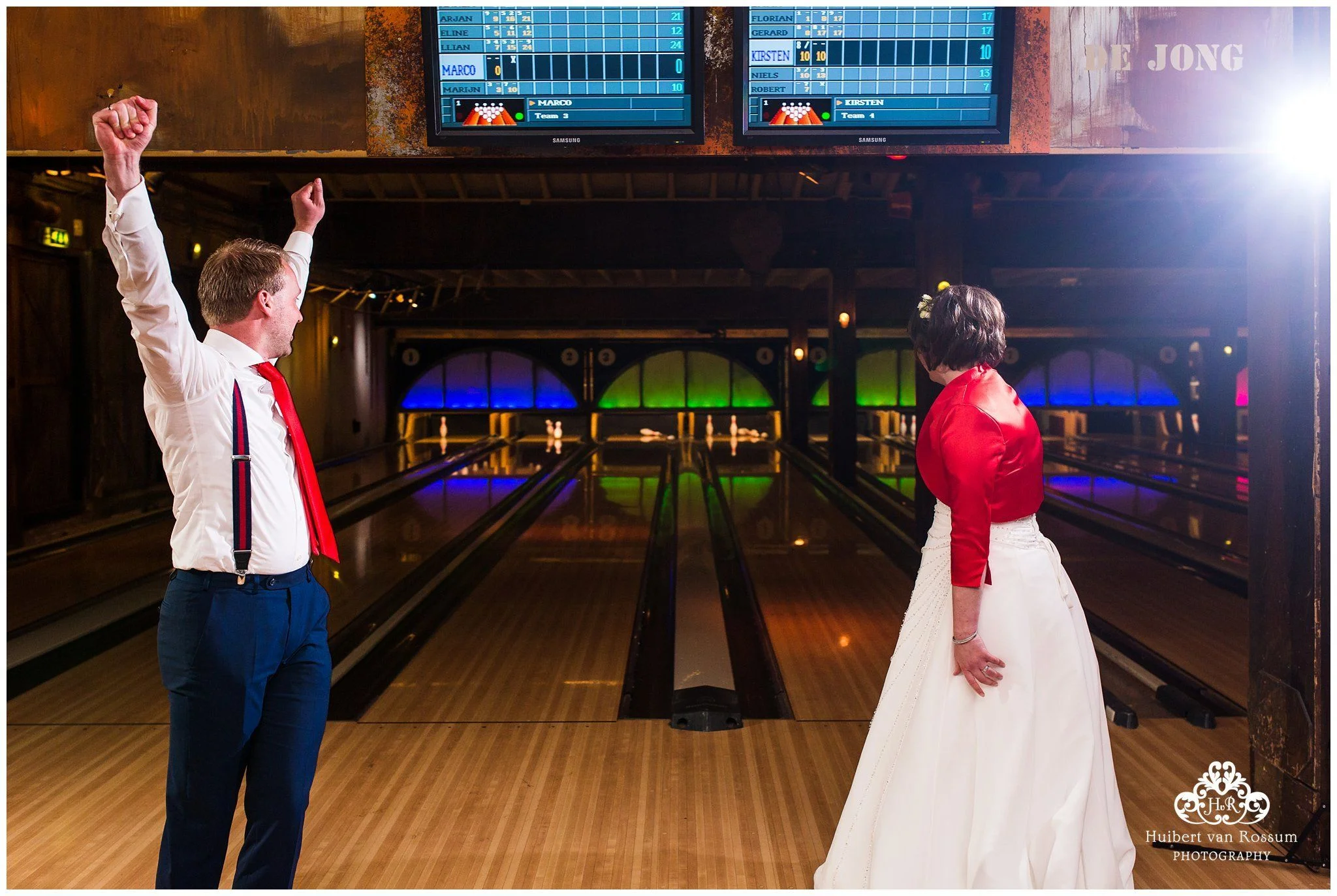Bruiloft bowlen in Rotterdam