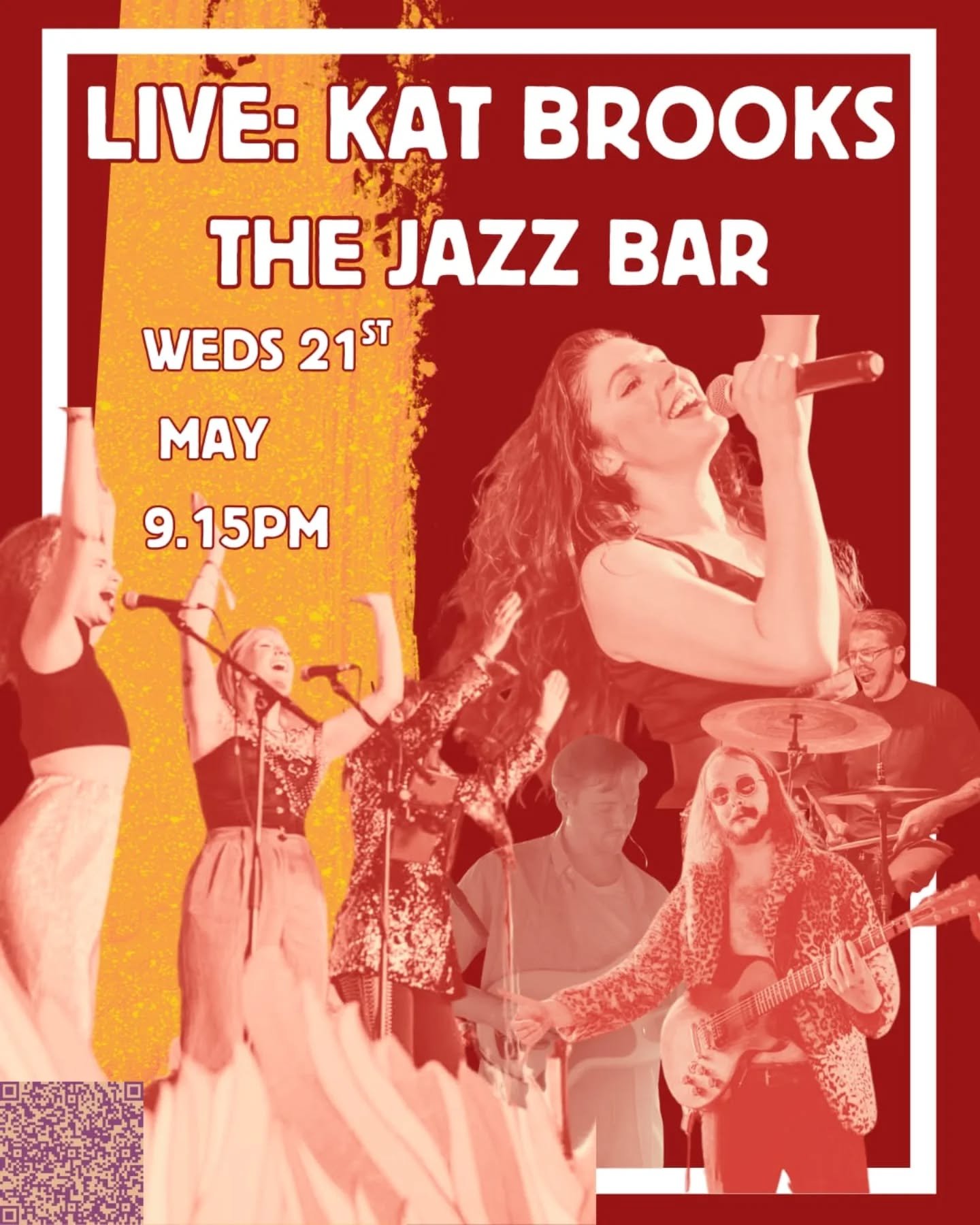 9PM NEXT WEDNESDAY (21ST MAY) AT JAZZ BAR
Kat's gonna be belting some bangers with her Gorls and Boys and it will be FUN.
This is the first time in a while we've played Jazz bar before Midnight so cmon down for a wee midweek party boogie timeππ»
