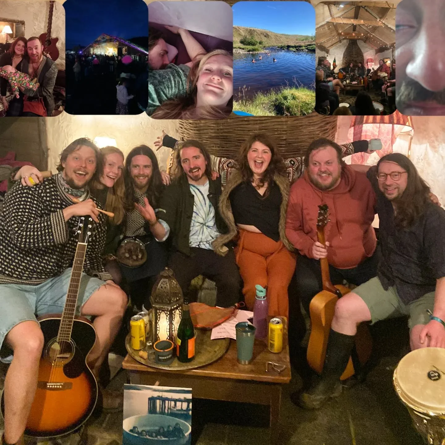 A beauuuuuutiful and wondrous time with @themicroband and lots of other also magical people at @knockengorrochfestival festival 🧚🏼&zwj;♀️🧜🏽&zwj;♀️🪄✨️💕 GORGEOUS GANG.