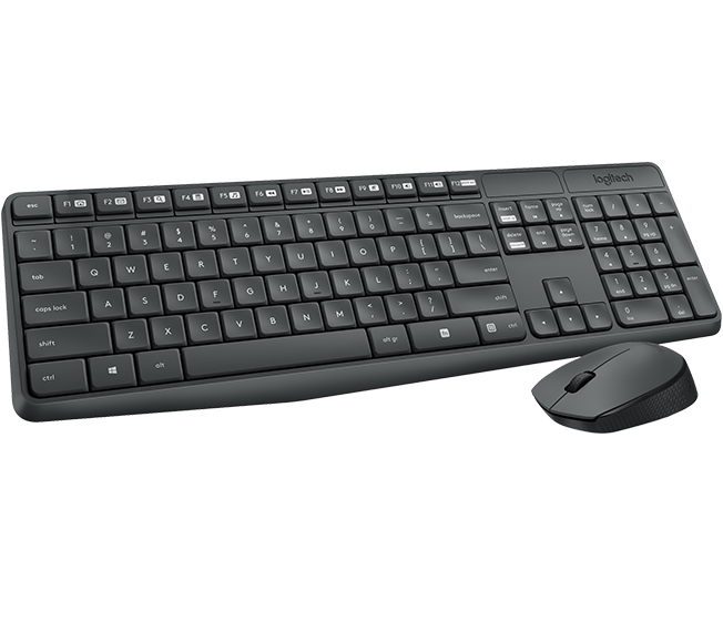 Logitech Wireless Tastatur-Maus-Set