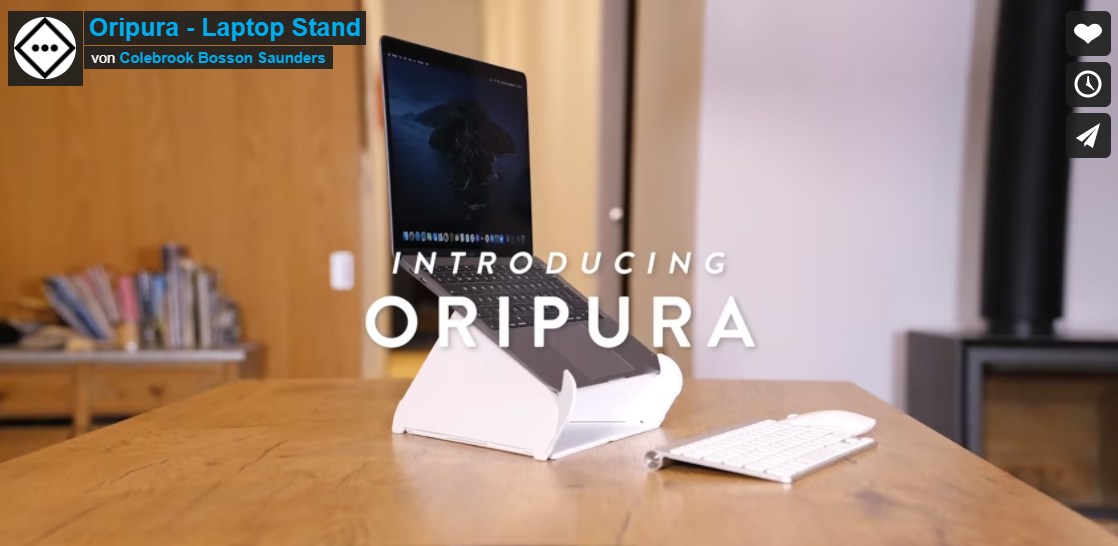 Portabel. Klappbar. Ergonomisch.