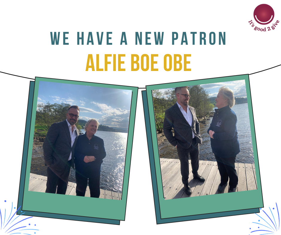A New It's good 2 give Patron - Alfie Boe!