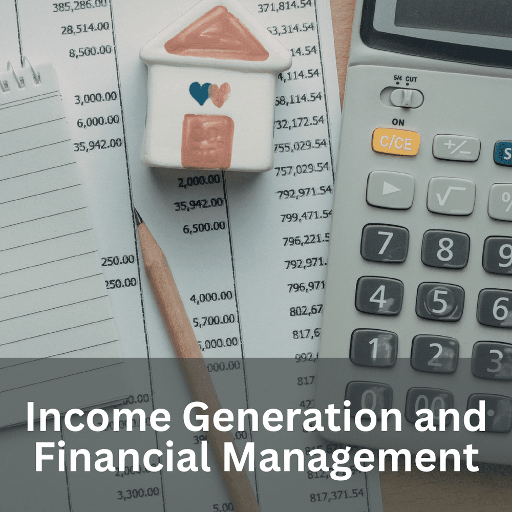 Income Generation + Financial Management — Community Woodlands Association