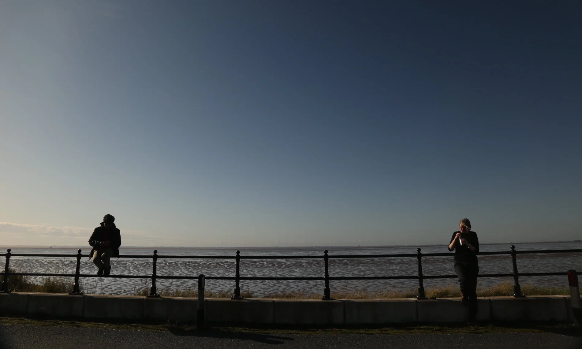 Copy of Shohrab and Ruth at Spurn.JPG