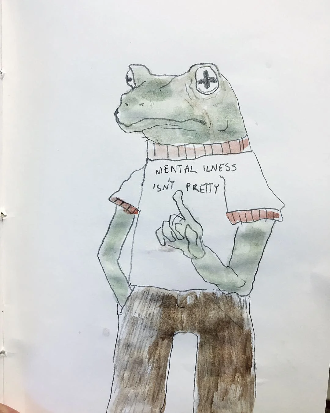 Statement frog