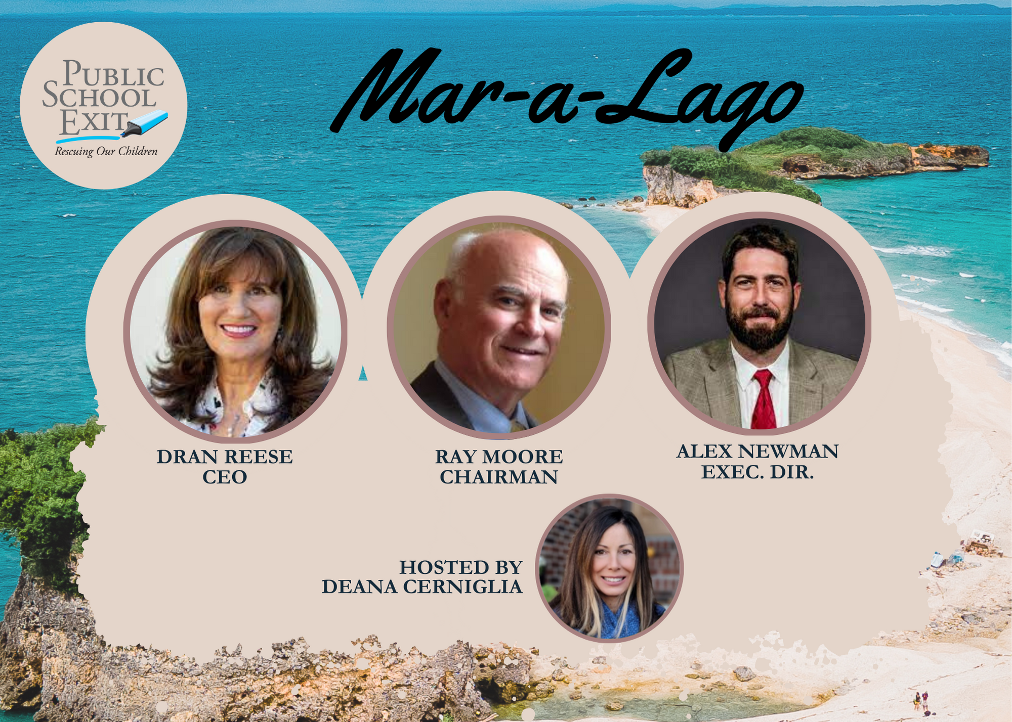 Public School Exit Mar-a-Lago Event