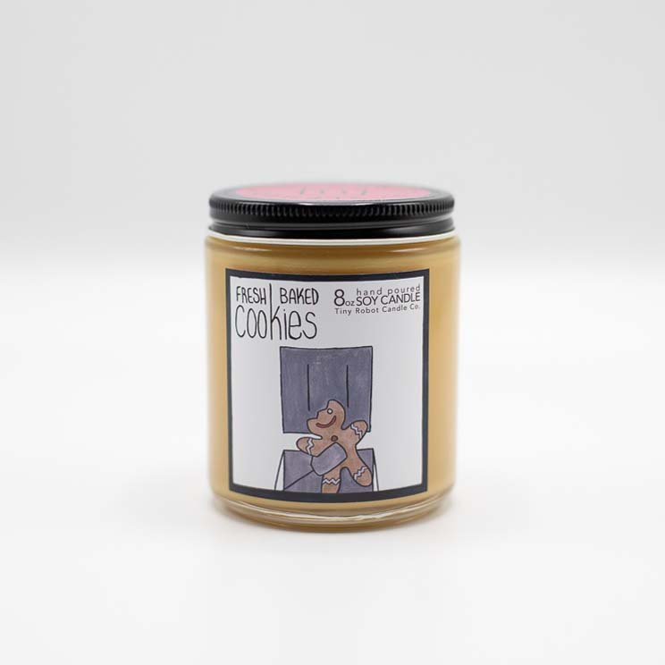 8oz Small Jar Candle - Fresh Baked