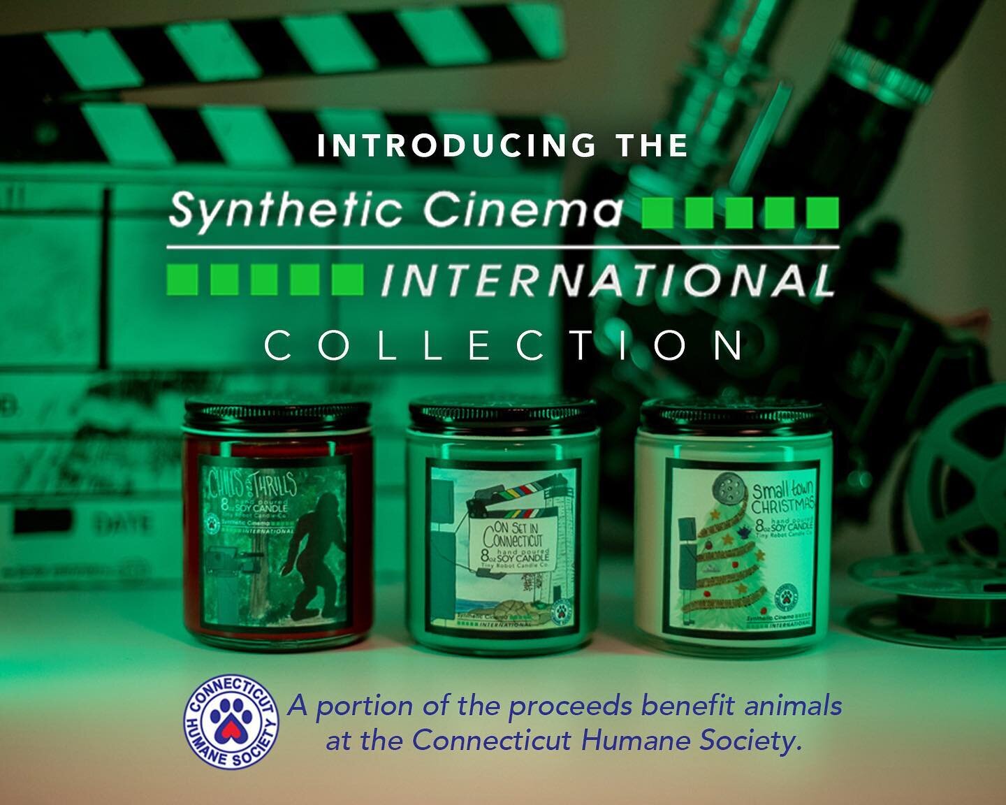 ✨🎬LIGHTS! CAMERA! ACTION! 🎥✨
We're ecstatic to announce or very first major collaboration with our friends at Synthetic Cinema International, a Connecticut based production company. Together we're release the Synthetic Cinema International Collecti