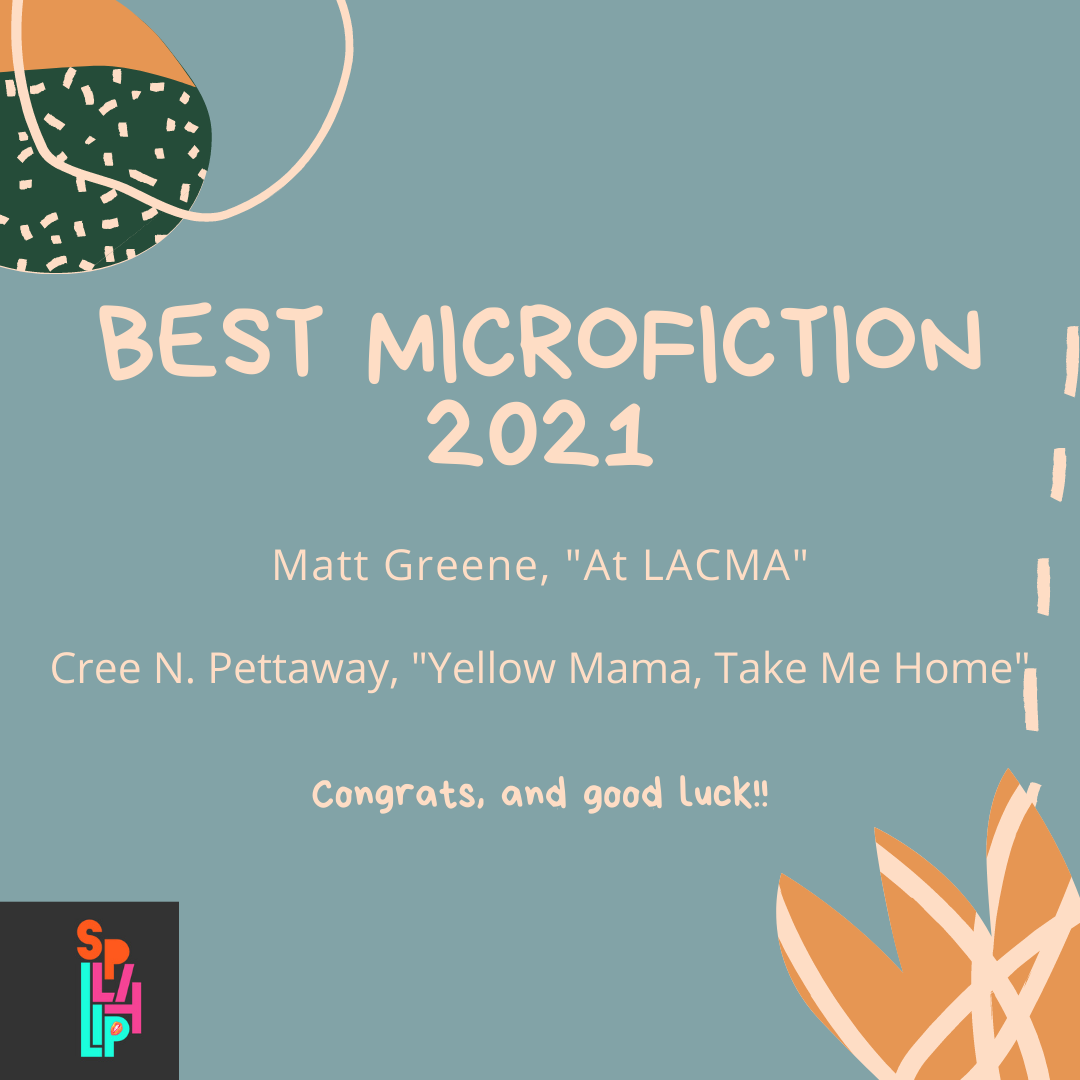 Announcing our 2021 Best Microfiction Nominees!