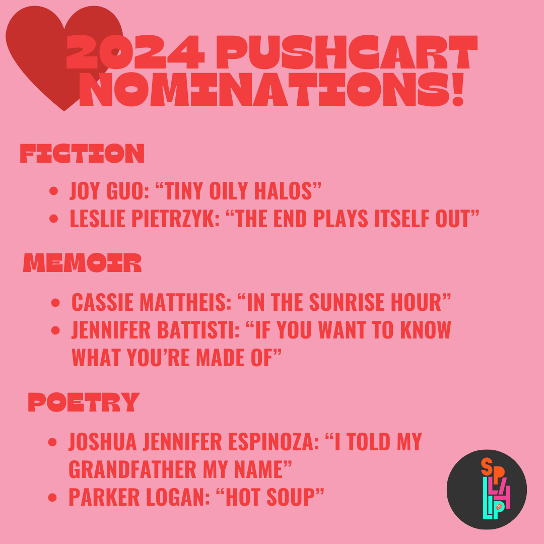 2024 Pushcart Nominations! 