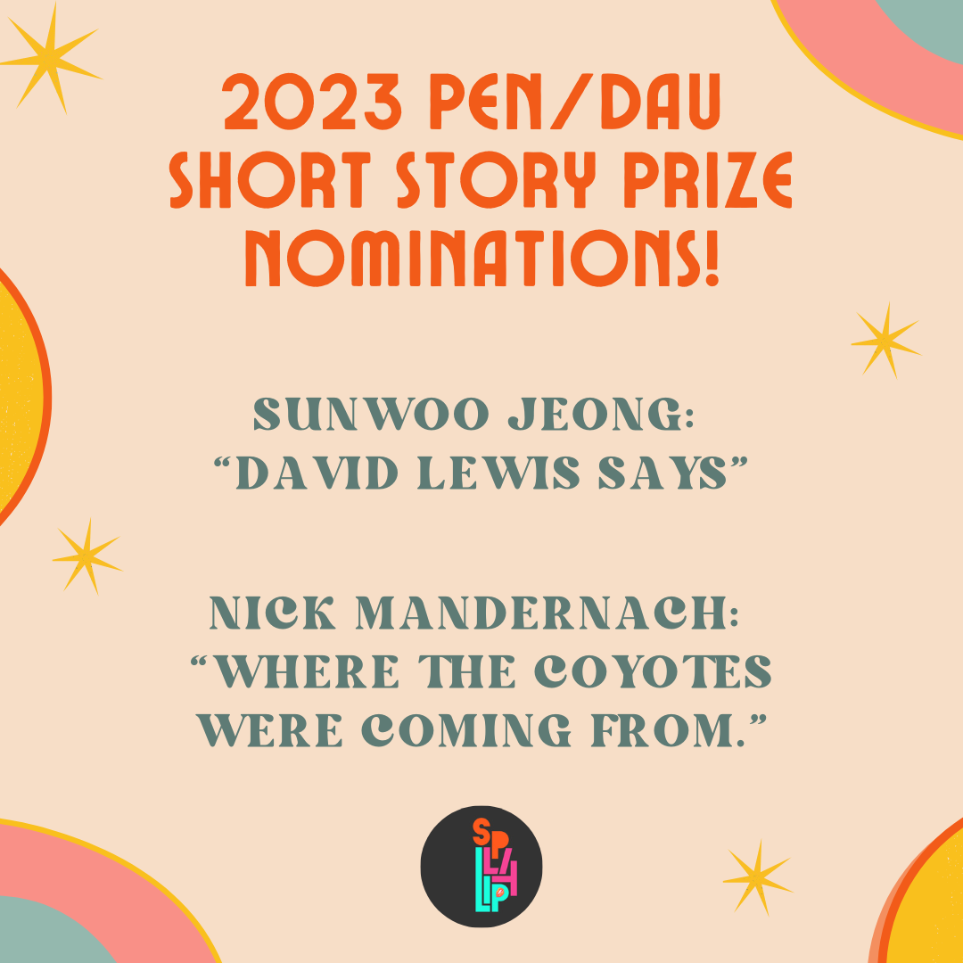 2024 PEN/Dau Nominations!