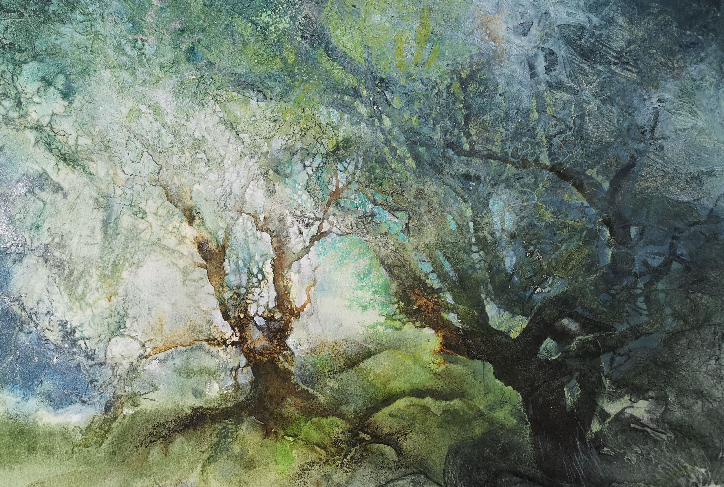 Druid's Wood I by Ann Blockley