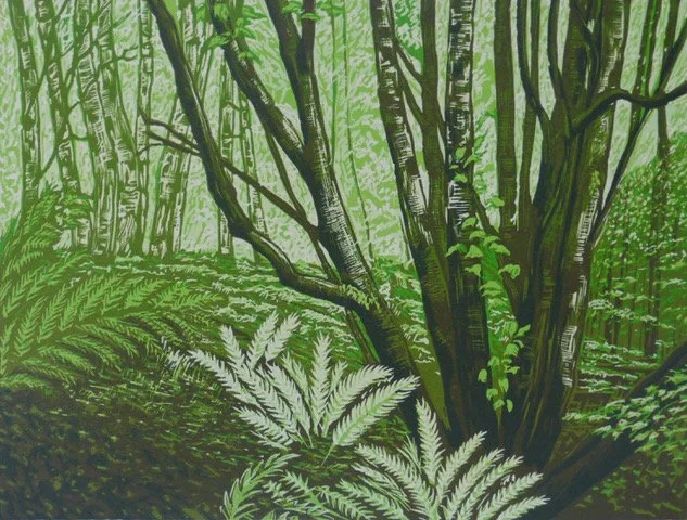 PU lino Beech Trees, Culbone Wood.jpeg