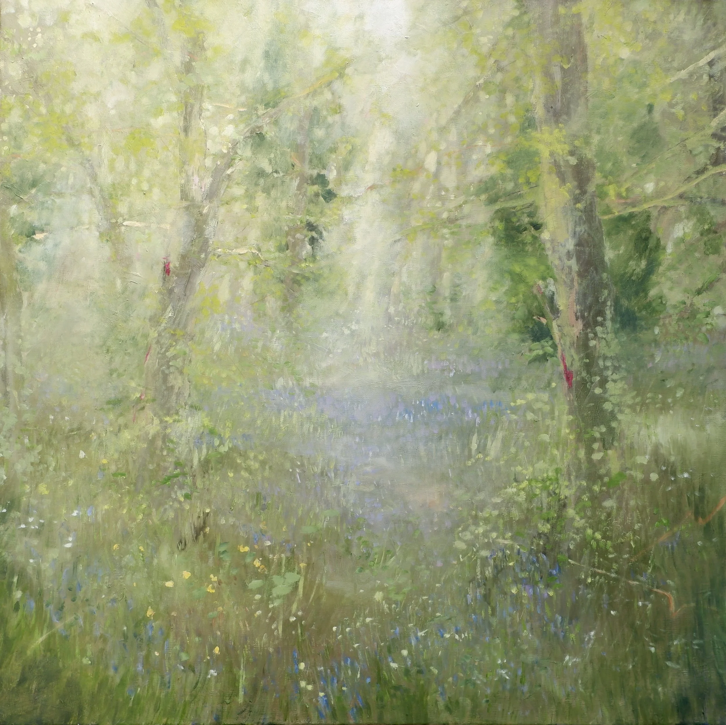 April in the Bluebell Galde.H 81.5cm x W 81.5cm Oil on linen  copy.jpeg