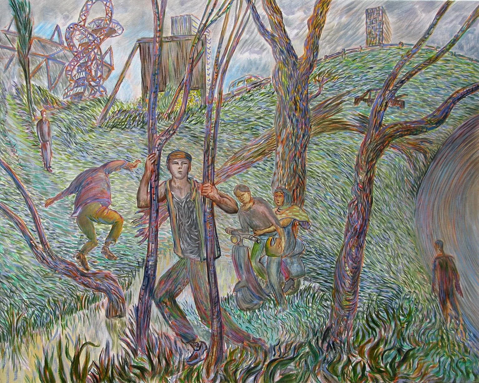 We are delighted to introduce Frank Creber as a newly-elected associate member of The Arborealists.

&ldquo;I don&rsquo;t just paint what I am seeing in front of me, looking becomes thinking. The compositions that emerge from this process are not str