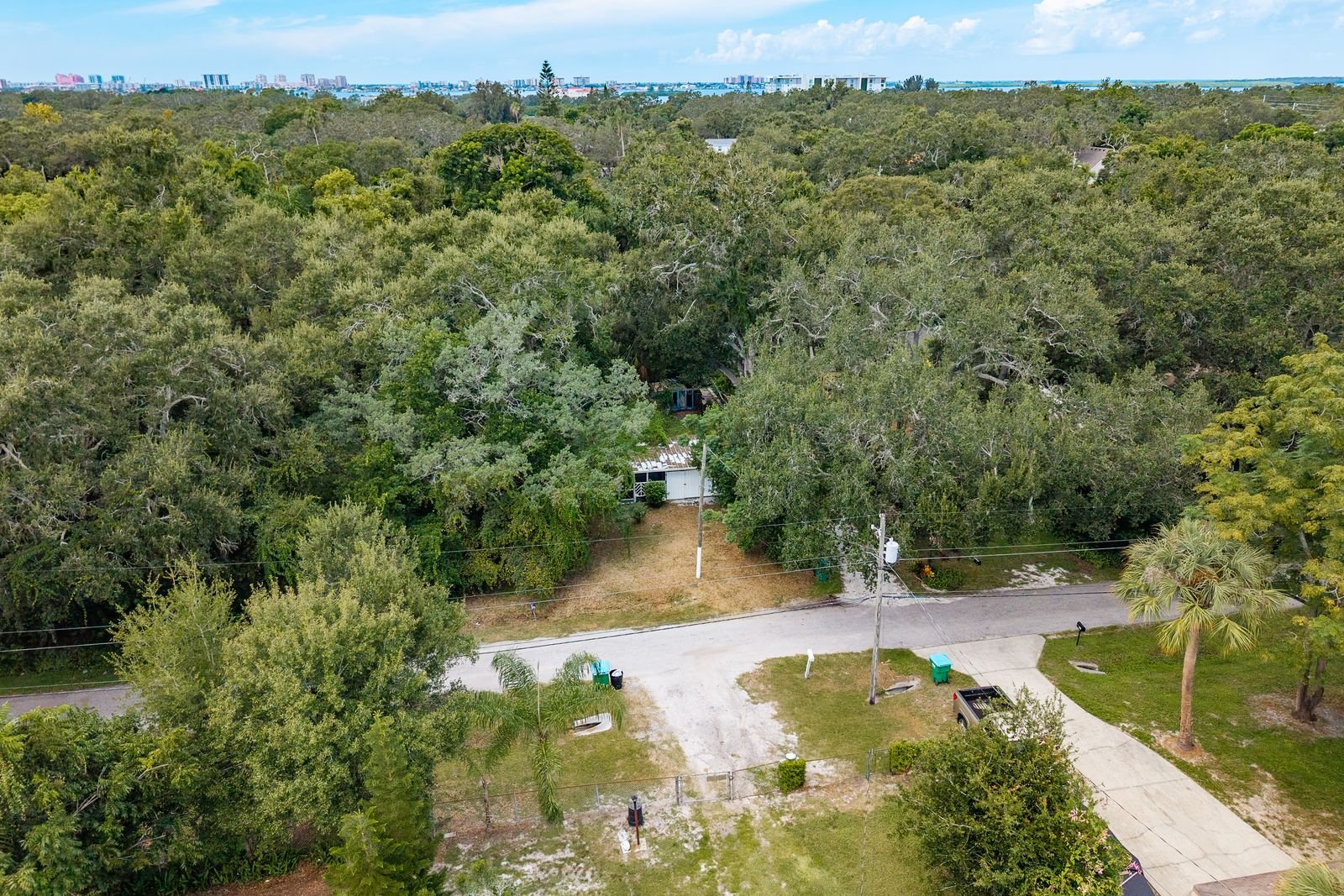 sylvan property aerial view