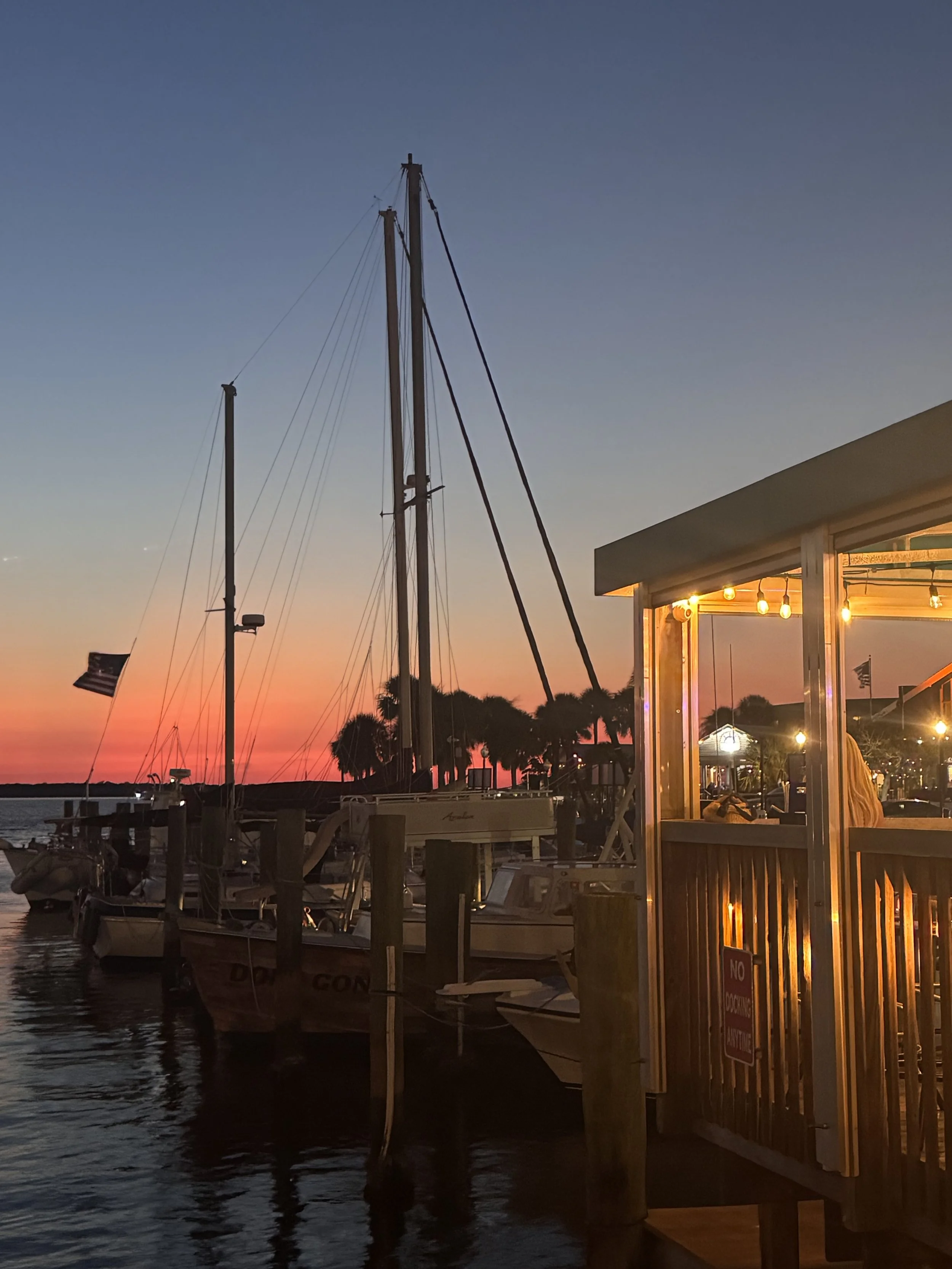 Old Bay Cafe in Dunedin, Florida