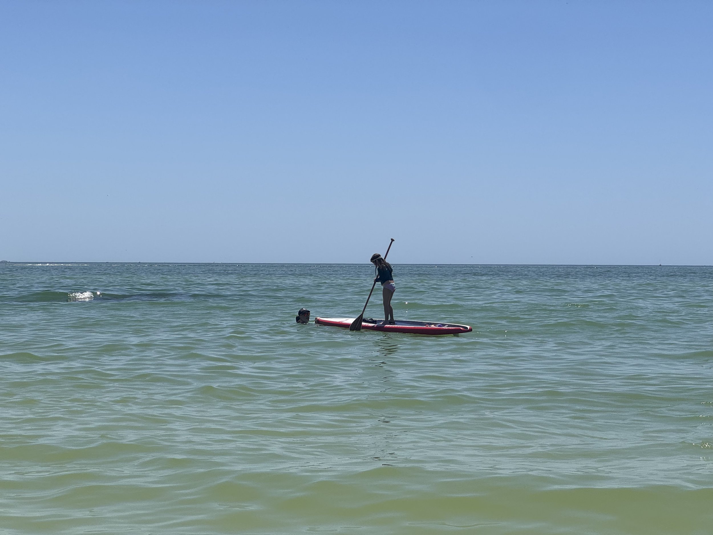 Paddling Boarding to Caladesi Island