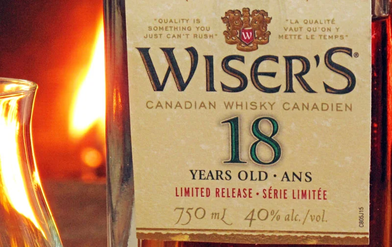 Wiser’s 18 years old, aka Wiser’s Very Old (40% alc./vol.)