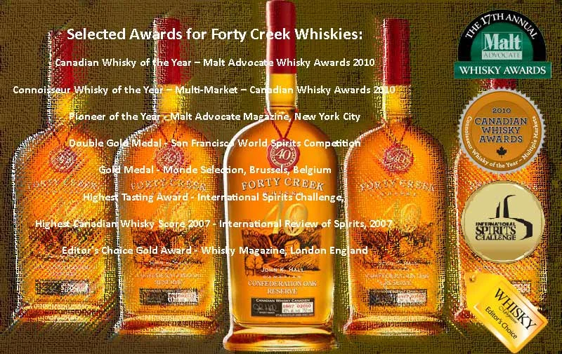 40 Creek - Malt Advocate's Canadian Whisky of the Year