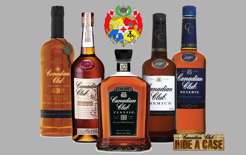 Canadian Club Whisky for the King of Tonga?