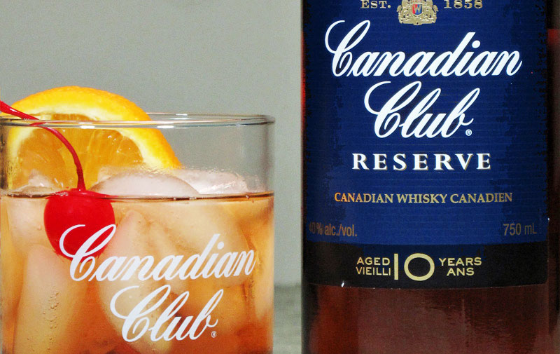Canadian Club Reserve 10 years old (40% alc./vol.)