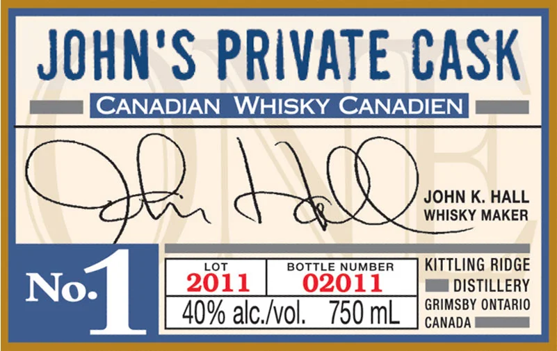 Forty Creek John's Private Cask No. 1