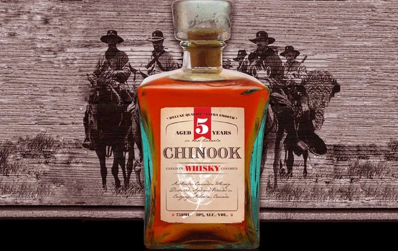 Chinook 5 year old Canadian Whisky (40% alc./vol.)