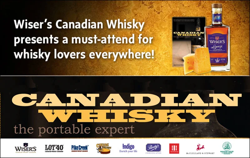 Book Event Features Wiser's Canadian Whisky 