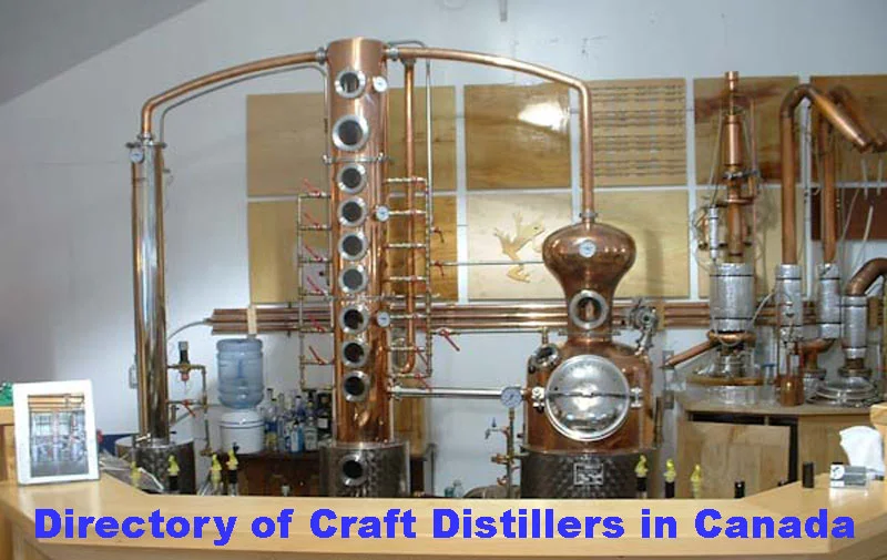 Directory of Micro-Distillers in Canada