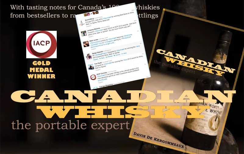 Canadian Whisky Book Wins Gold